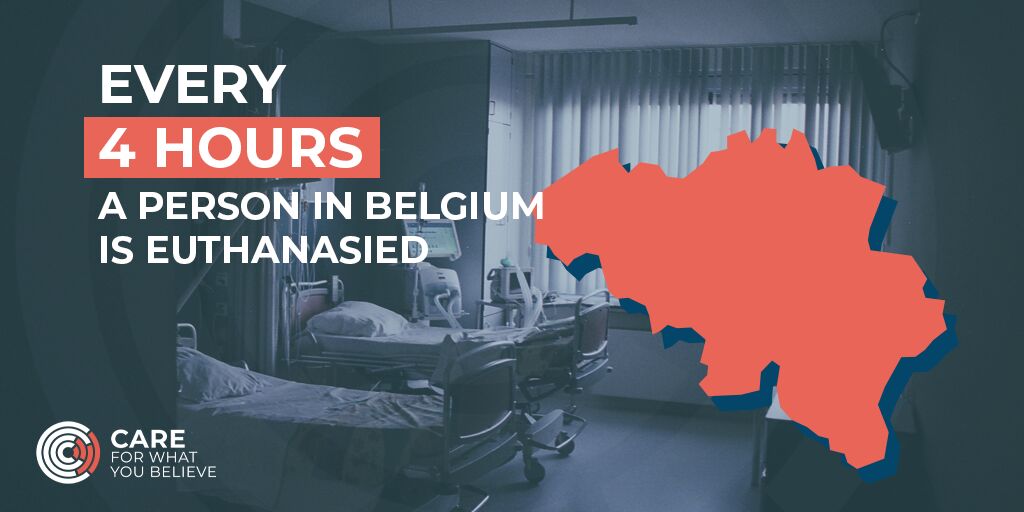 Euthanasia statistic from Belgium