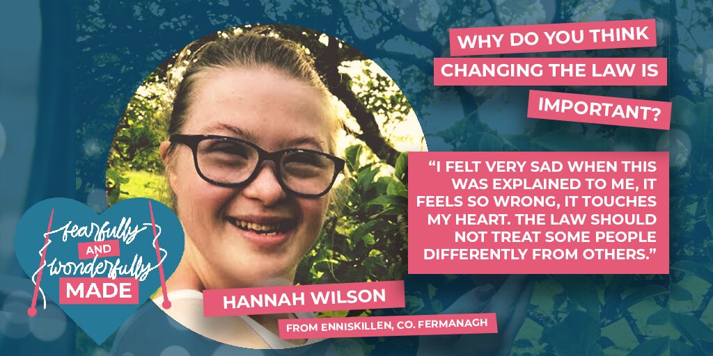 quote by Hannah Wilson with her picture