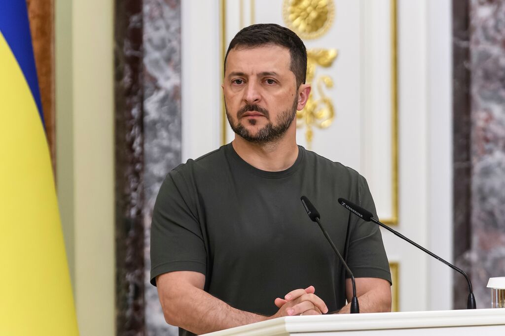 Ukrainian President Zelensky