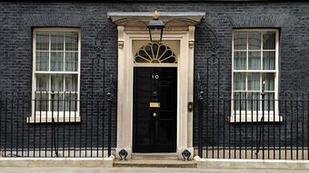 No10 door image