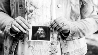 Pregnant mum 2 B scan 3 0