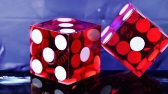 2 dice red 2 B blue 2a