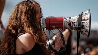 Megaphone clem onojeghuo Do A2du Xyz RM unsplash