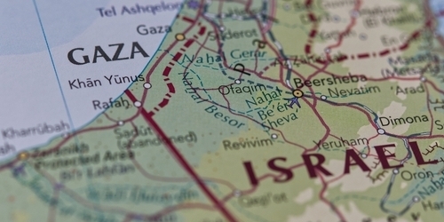 Gaze Israel Map