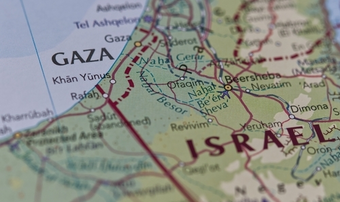 Gaze Israel Map