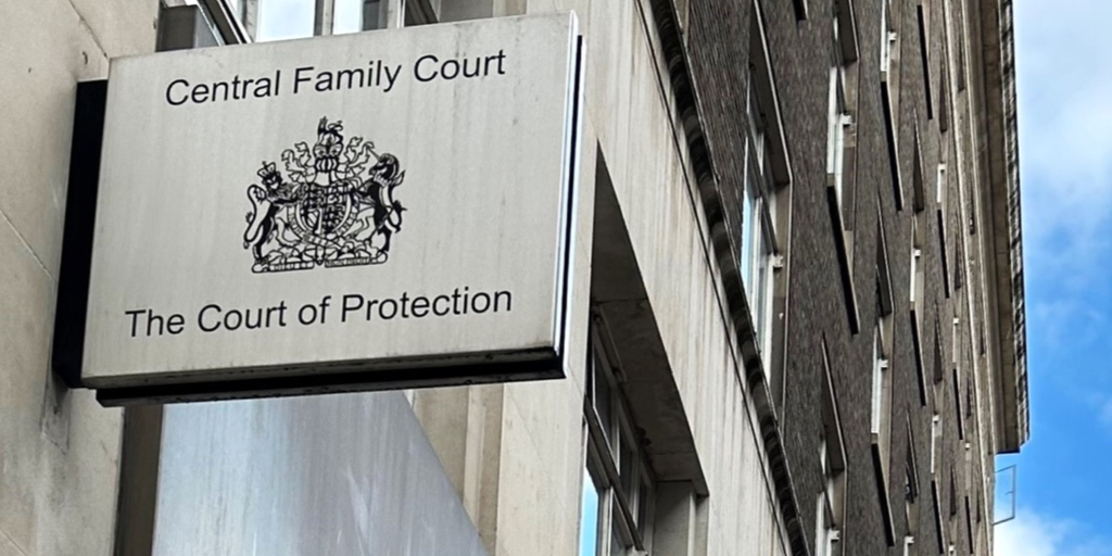 Gov UK image of court of protection