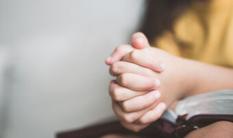 Praying hands girl prayer pray