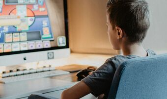 Child computer online safety gambling ads