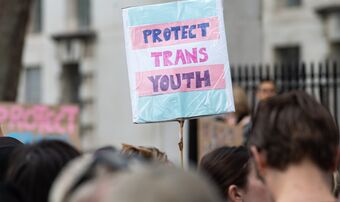 Trans youth rally protect
