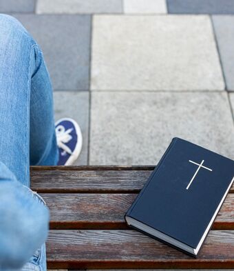 Bible outside prayer buffer zone