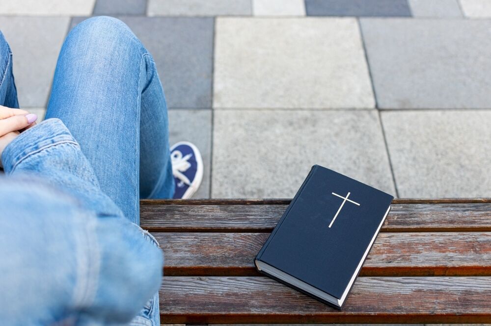 Bible outside prayer buffer zone