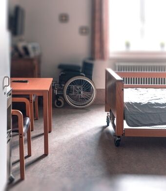Assisted suicide dying hospital bed care home
