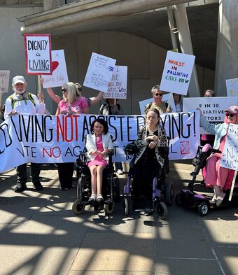 Assisted suicide stage one demo
