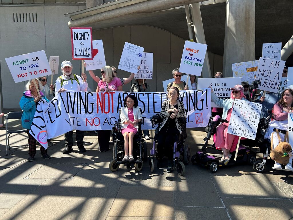 Assisted suicide stage one demo