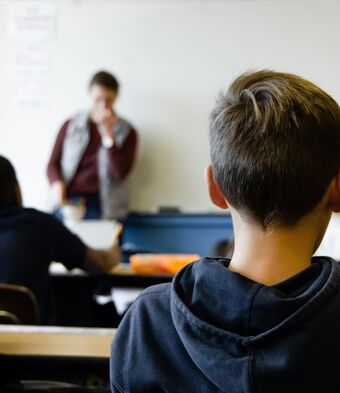 Pupils in class