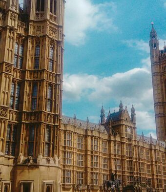 Westminster closeup