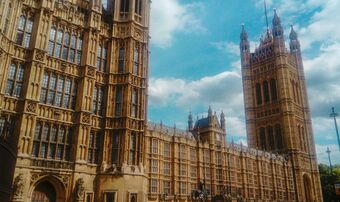 Westminster closeup