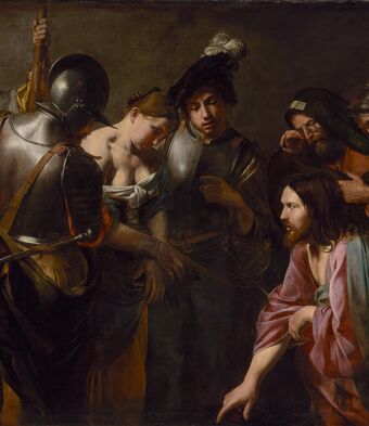 Jesus and the adulteress