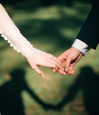 Wedding married couple