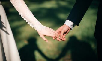 Wedding married couple