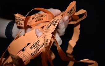 Raffle tickets
