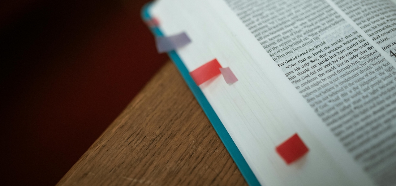 Bible John 3v16 bookmark
