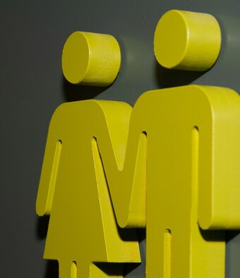 Male female gender sign