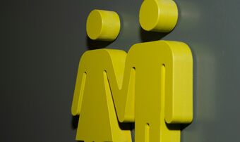 Male female gender sign