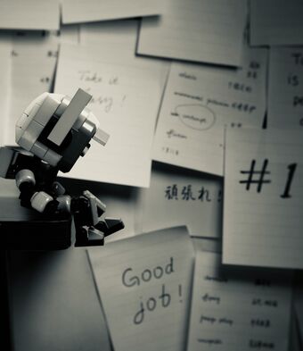 AI robot work