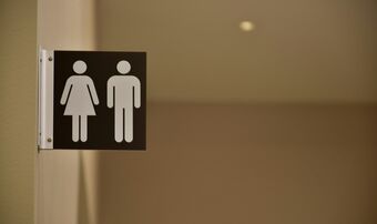 Gender toilet sign