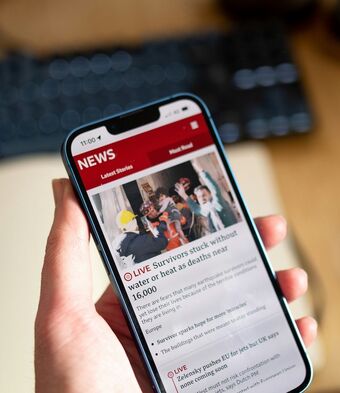 BBC News phone