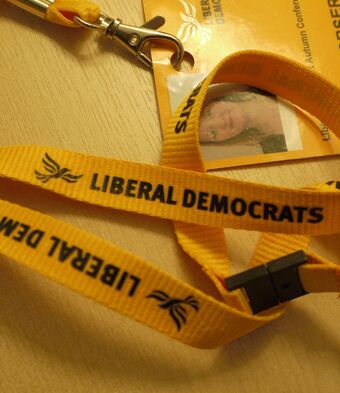 Liberal Democrat Lanyard