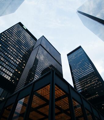 City office skyline