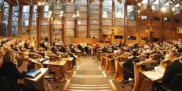 Holyrood Chamber fromrear 0 1
